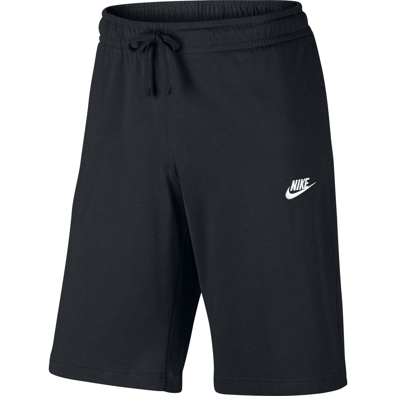 nike black white shorts