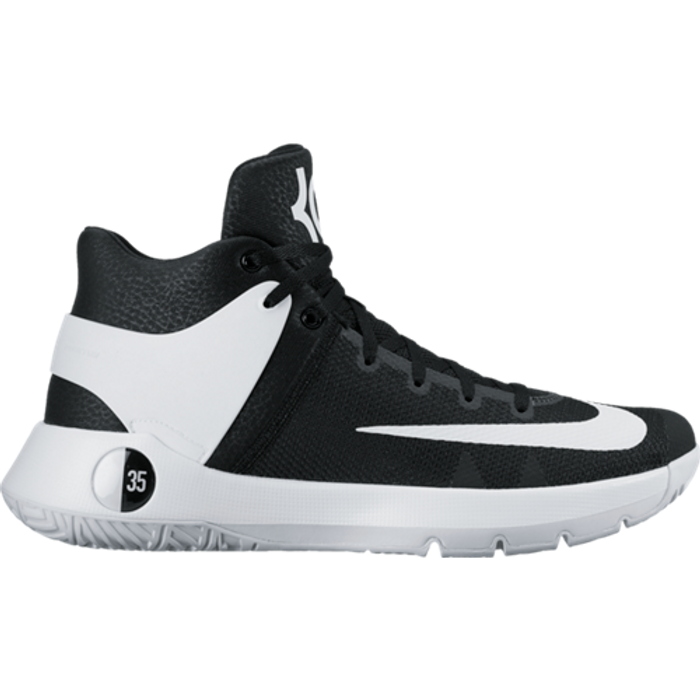 nike kds black and white