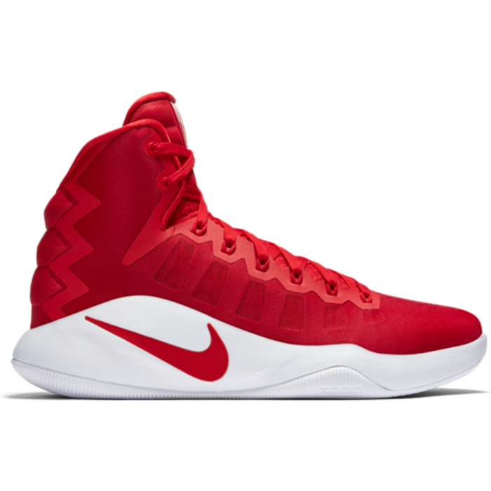 nike hyperdunk red and white