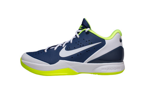 Nike Air Zoom Hyper Attack Volleyball Shoes Midnight Navy / White-Volt