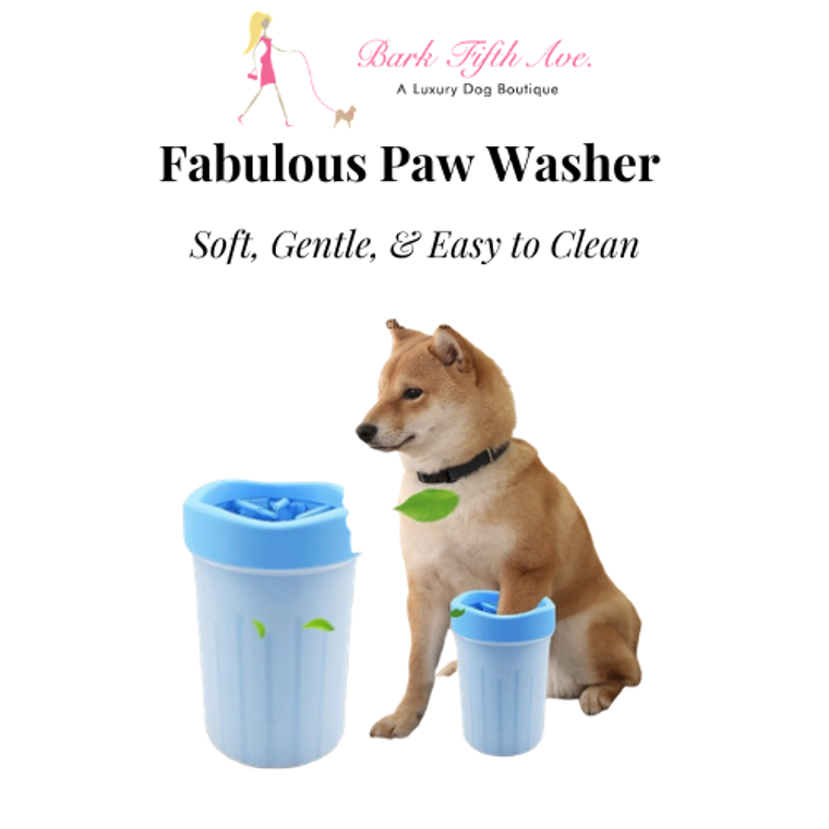 Bark Fifth Avenue Fabulous Paws Cleaning Cup Small Green