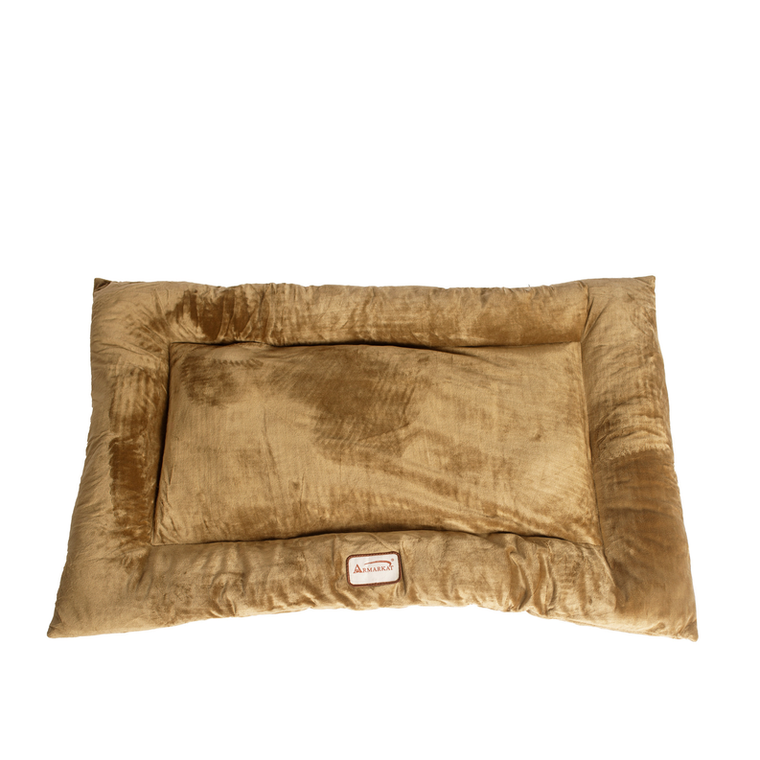 AeroMark International Inc Armarkat Pet Bed Mat, Dog Crate Soft Pad W Poly Fill Cushion L Sage Green