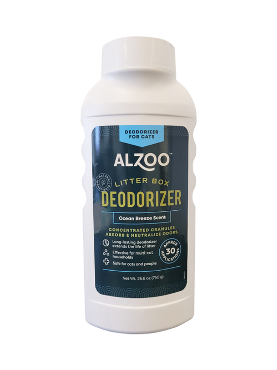 AB7 America, Inc. (ALZOO) ALZOO Plant-Based Cat Litter Deodorizer Fresh Ocean Breeze