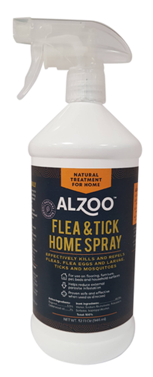 AB7 America, Inc. (ALZOO) ALZOO Plant-Base Flea & Tick Home Spray 32oz