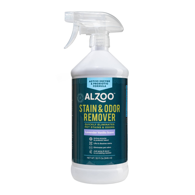 AB7 America, Inc. (ALZOO) ALZOO Enzymatic Stain & Odor Remover 32oz Lavender Vanilla Lavender Vanilla