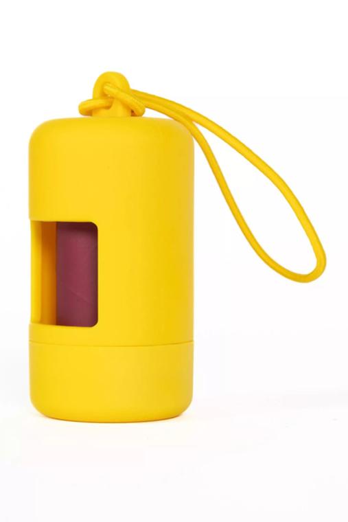 Aria the Fox LLC Sun Kissed Yellow Waste Bag Dispenser