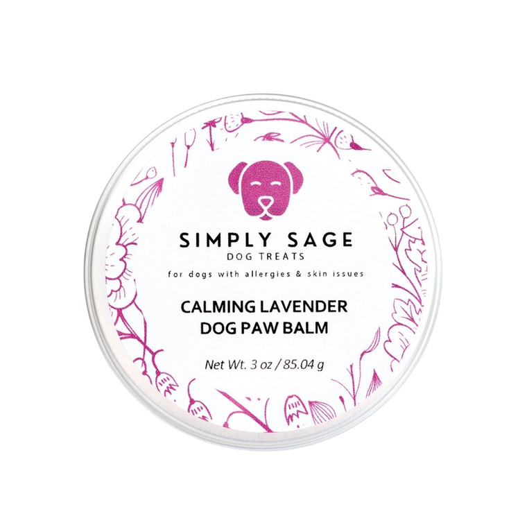 Simply Sage Dog Treats, LLC Calming Lavender Dog Paw Balm 3 ounces