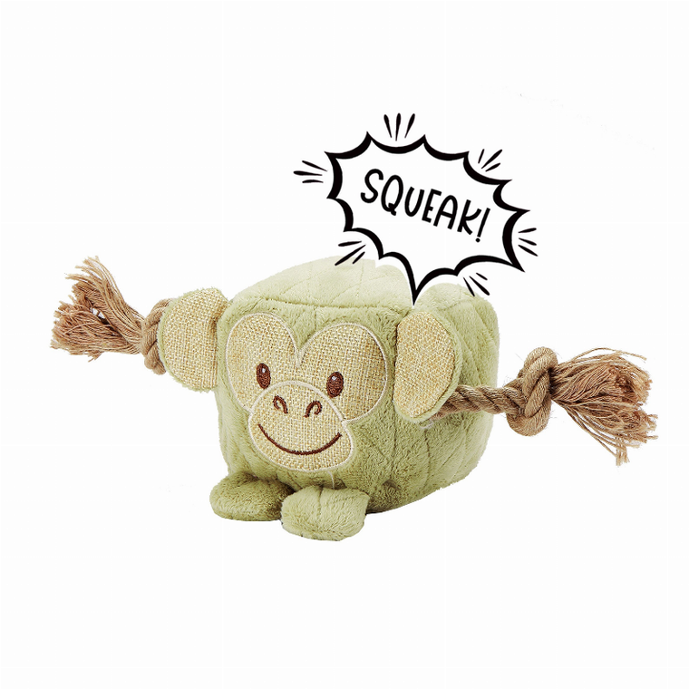 Petique Inc Cute Chunky Monkey Pet Toy
