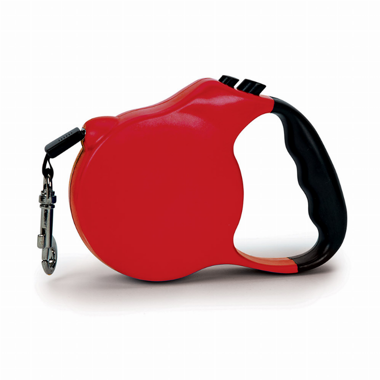 Pet Edge CC Belted Retractable Lead 10ft Small Red