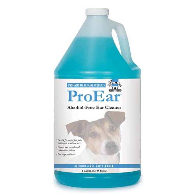 Pet Edge TP ProEar Alcohol-Free Ear Cleaner gallon 1 Gallon