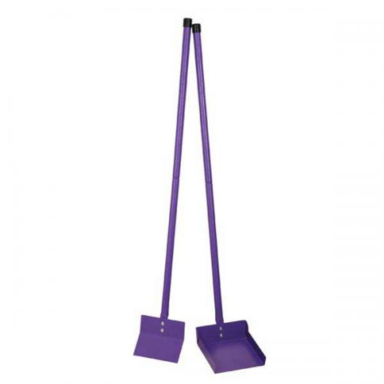 Pet Edge Clean Go Pet Color Sanitary Scoop Shovel Purple