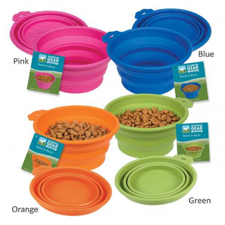 Pet Edge GG Bend-A-Bowl Small Pink