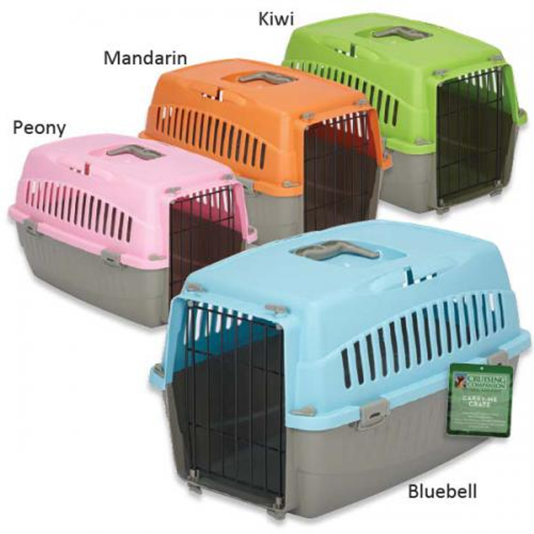 Pet Edge CR Carry Me Crate Small Blue