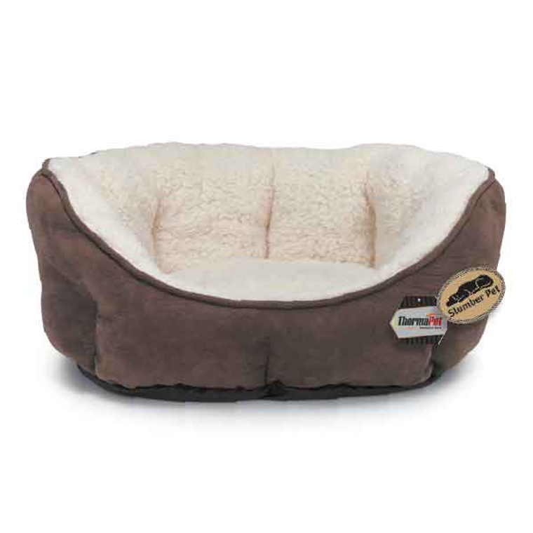 Pet Edge SP ThermaPet Boster Bed 18In 18in Brown