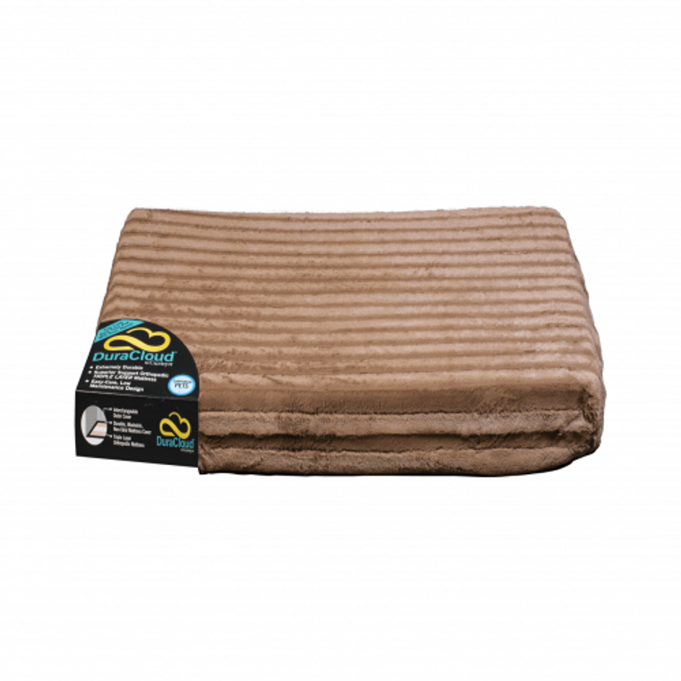 Curicyn inc DuraCloud Orthopedic Pet Bed and Crate Pad X-Large Mocha