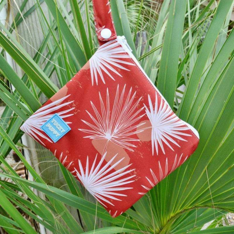 Yucky Puppy Palm Yucky Puppy Dog Poop Bag Holders 6.75x6.25 Red