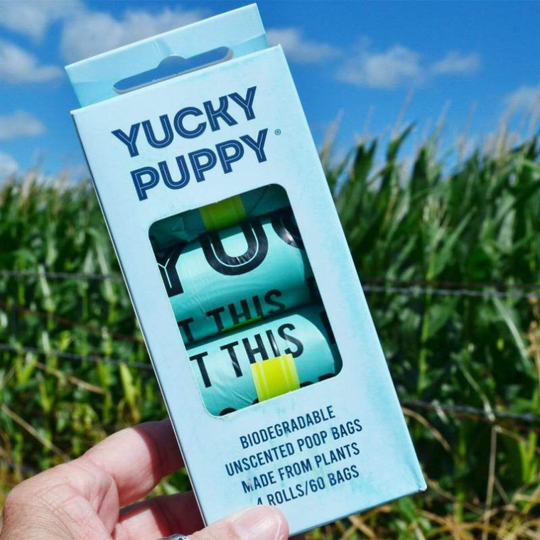 Yucky Puppy Yucky Puppy Biodegradable Poop Bags Teal
