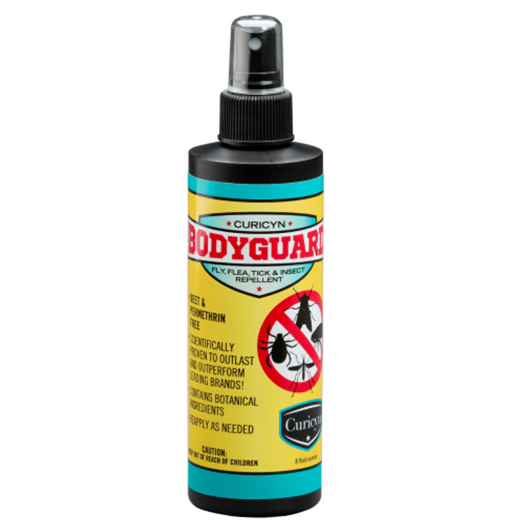 Curicyn inc BodyGuard Fly, Flea, Tick and Insect Repellent 8 oz