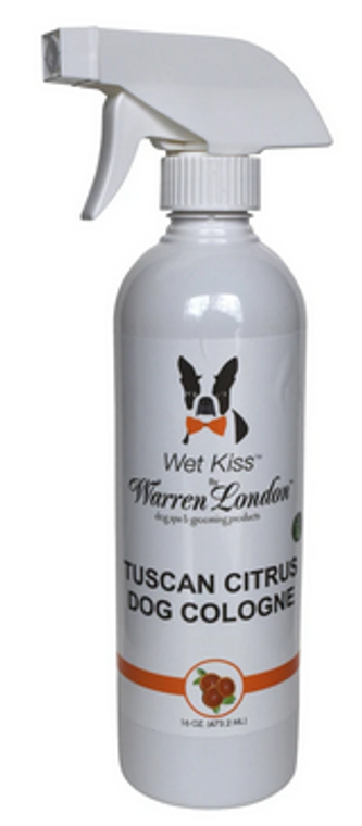 Warren London Wet Kiss Dog Cologne 16 oz Tuscan Citrus