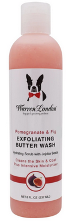 Warren London Exfoliating Butter Wash 8 oz Pomegranate & Fig