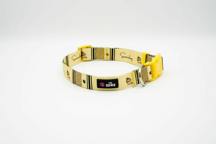 The Dowg Brand The Dowg Dog Collar L Sweet As Honey