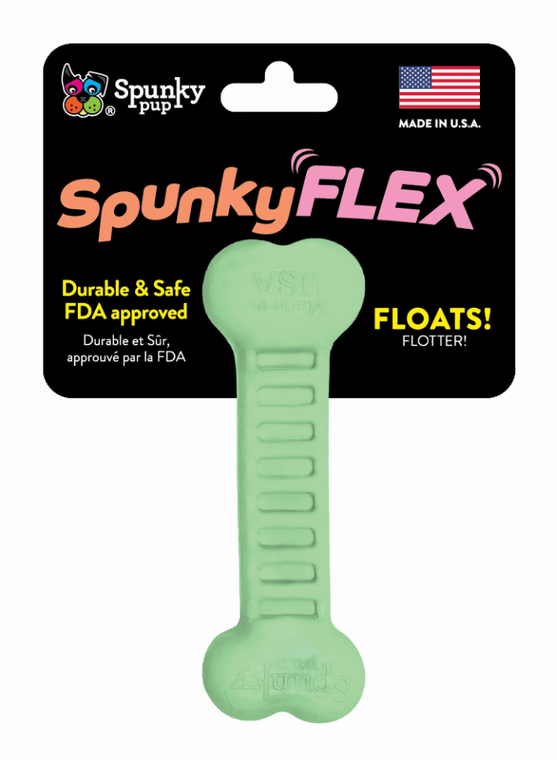 Spunky Pup Dog Toys SpunkyFlex Bone - Made In USA