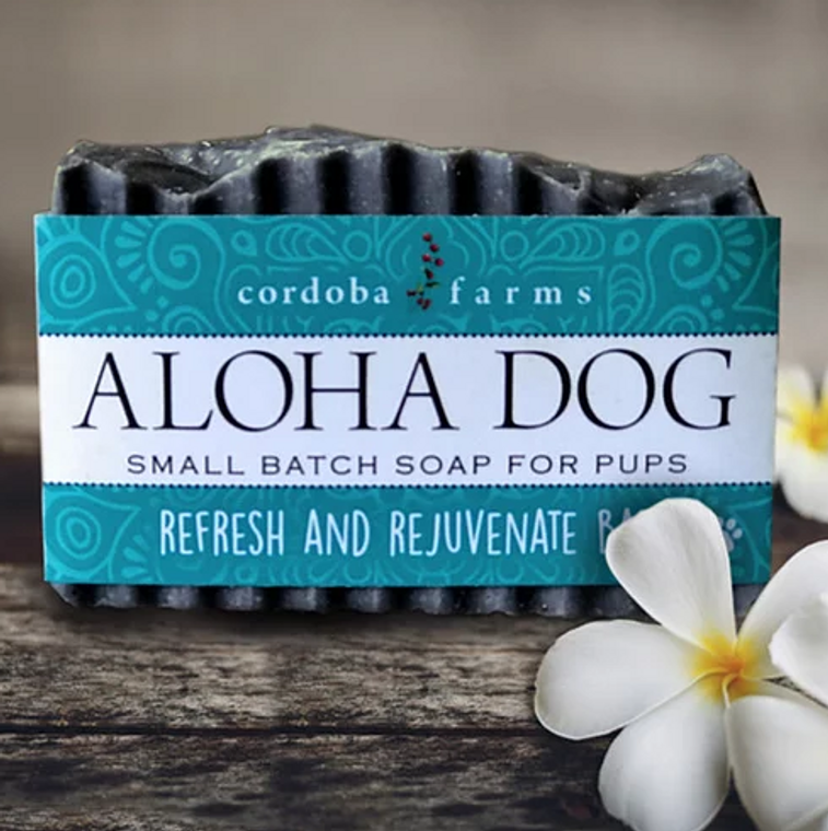 Cordoba Farms Aloha Dog Soap 3.75oz Teal