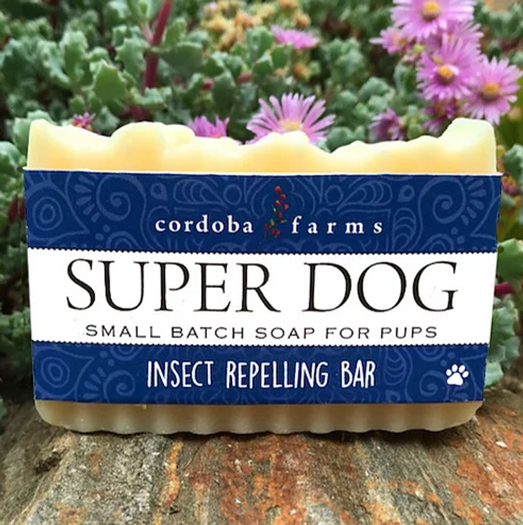 Cordoba Farms Super Dog Soap 3.75oz Blue
