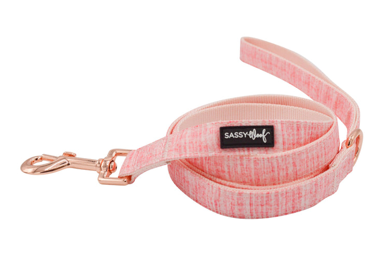 Sassy Woof LLC Leash One Size Pink Dolce Rose