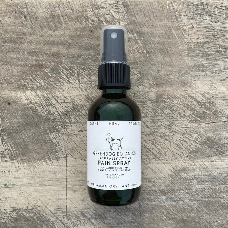 Greendog Botanics Natural Pain Relief Spray 2 oz (59mL) Spray