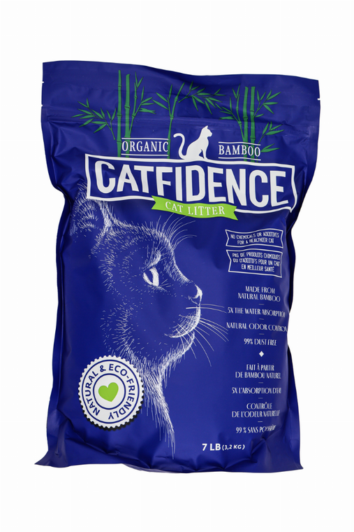 The Original Poop Bags® Catfidence Bamboo Cat Litter BLUE