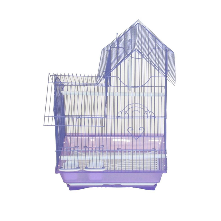 YML GROUP INC YML Villa Top Cage Medium - 13.3" x 10.8" x 17.8" purple