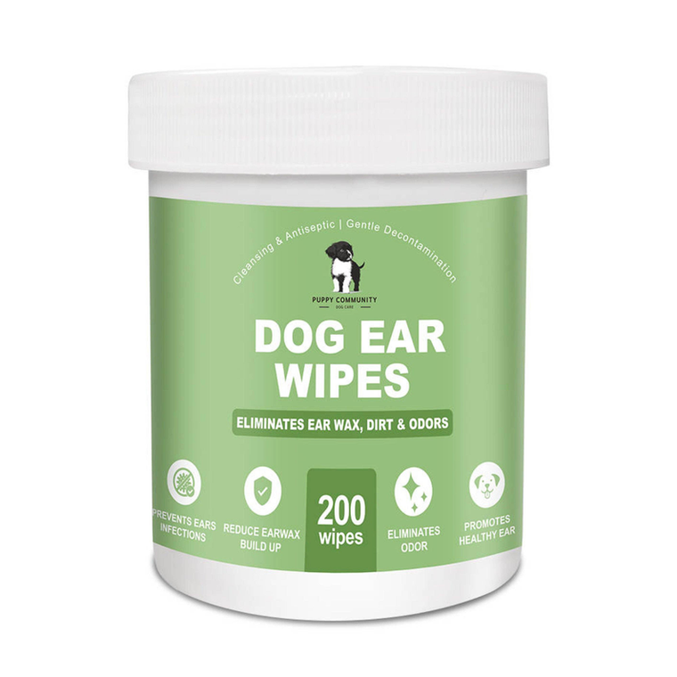 Puppy Community Dog Ear Wipes by Puppy Community