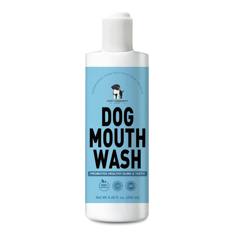 Puppy Community Dog Mouthwash by Puppy Community 8 Ounce