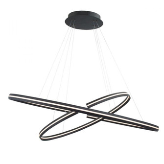 Orbit LED Pendant (1357|PD-48948-BK)