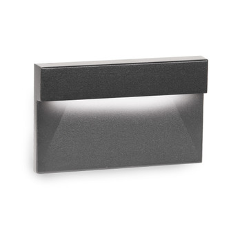 STEP LIGHT 120V HORIZ RECT ALUM (1357|WL-LED140-C-BK)