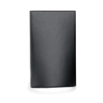 STEP LIGHT 120V VERT RECT ALUM (1357|WL-LED210-C-BK)