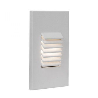 LED Low Voltage Vertical Louvered Step and Wall Light (1357|4061-30WT)