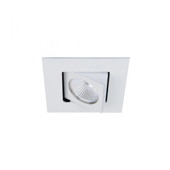 Ocularc 2.0 LED Square Adjustable Trim with Light Engine and New Construction or Remodel Housing (1357|R2BSA-F927-WT)