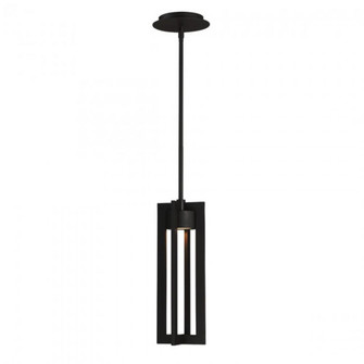 CHAMBER Outdoor Pendant Light (1357|PD-W48616-BK)