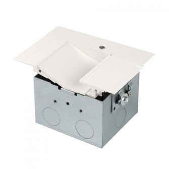 Asymmetrical Architectural Channel (1357|LED-T-RBOX2-WT)