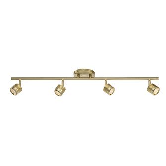 Vector Energy Star LED 4 Light Fixed Rail (1357|TK-49534-BR)