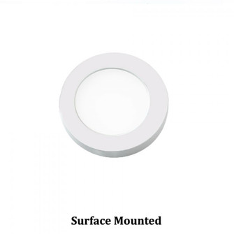 LED90 EDGE LIT BUTTON LIGHT 3000K 90CRI (1357|HR-LED90-30-WT)