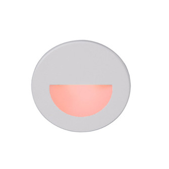 LED STEP LGT 120V CIRCULAR SCOOP RD (1357|WL-LED300-RD-WT)
