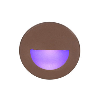 LED STEP LGT 120V CIRCULAR SCOOP BL (1357|WL-LED300-BL-BZ)