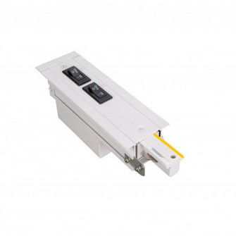 W2 RECESSEDTRACK LIMITER-277V2X1ALEFT (1357|WHEDL-RT-1A-PT)