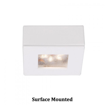 Square LED Button Light (1357|HR-LED87S-27-WT)
