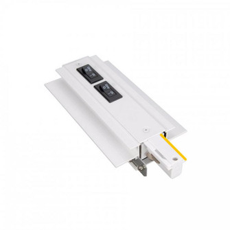 Live End Connector Flangeless - Left 120V (1357|WEDL-RTL-5A-WT)