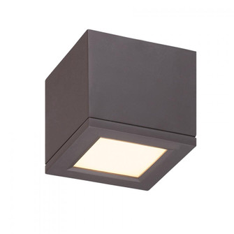 RUBIX Outdoor Flush Mount Light (1357|FM-W2505-BZ)