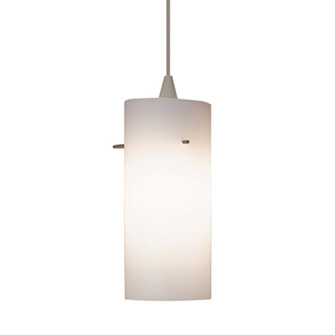 Dax 1 Light Pendant with Canopy (1357|PLD-F4-454WT/BN)